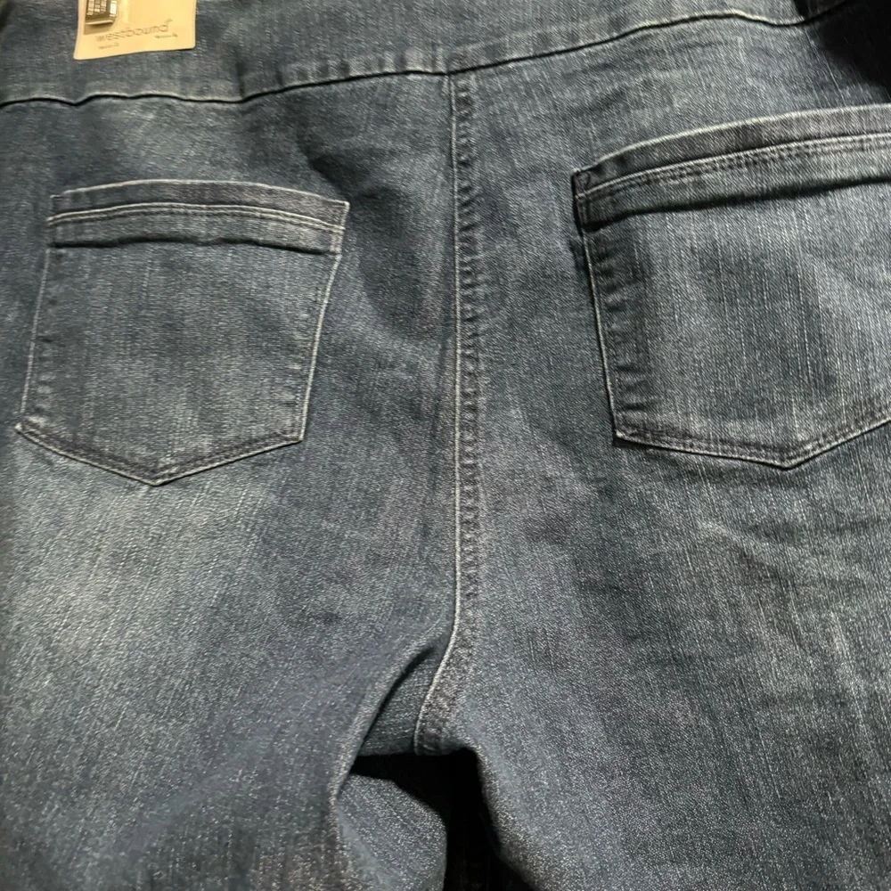 Westbound The Park Avenue Fit Bootcut Denim Jeans Size 16 R - Picture 7 of 11